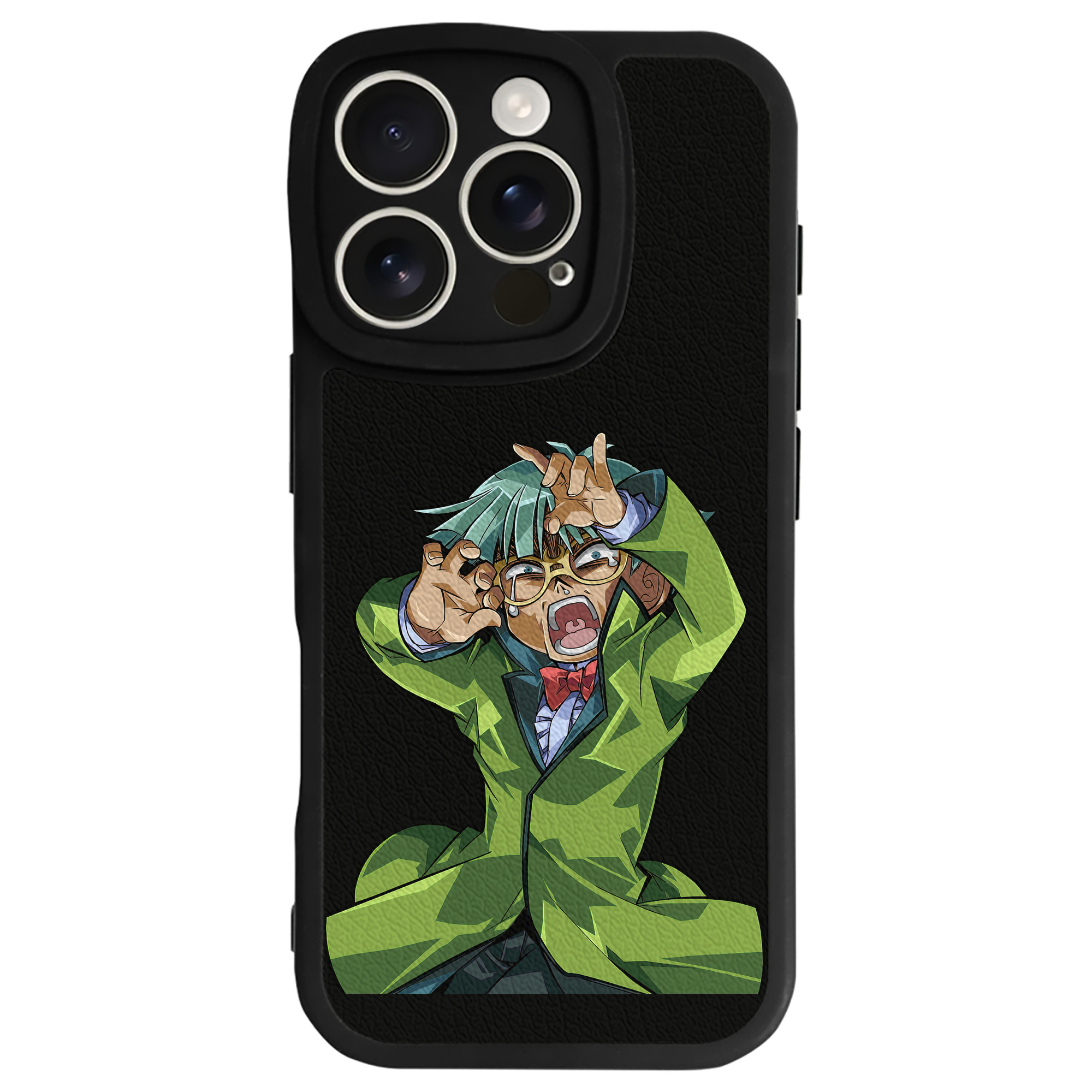 （画像用） 遊☆戯☆王 Yu-Gi-Oh! 【iPhone 16シリーズ対応】シリコンスマホケース（レザー調） 材質：シリコン
